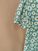 100% Mulberry Floral Printed Silkekjole designet til kvinder fra tøjproducent
