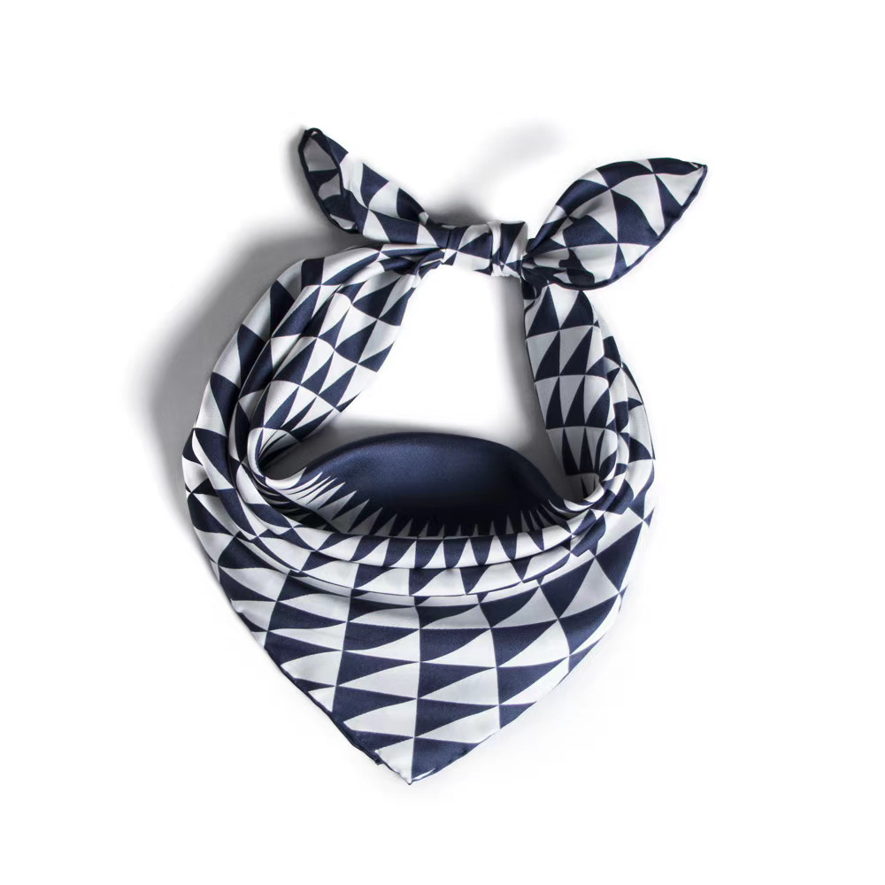 Brugerdefinerede silke hovedtørklæder med logo