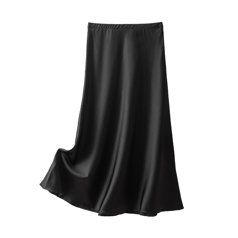 Custom silke nederdel design