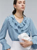  Trendy kvinders langærmet silkebluse design fra brugerdefinerede tøjproducenter